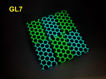 Bloczek hybrydowy na wstawki świecący w ciemności GL7 - niebieski