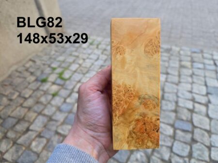 Drewno stabilizowane bloczek BLG82