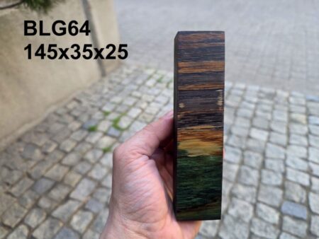 Drewno stabilizowane bloczek BLG64