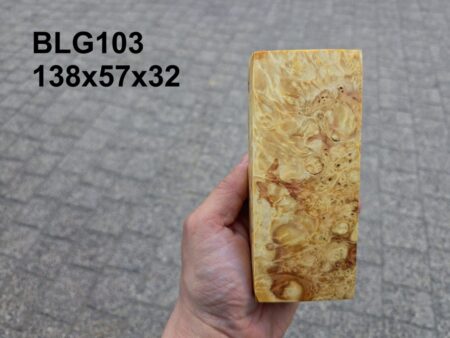 Drewno stabilizowane bloczek BLG103