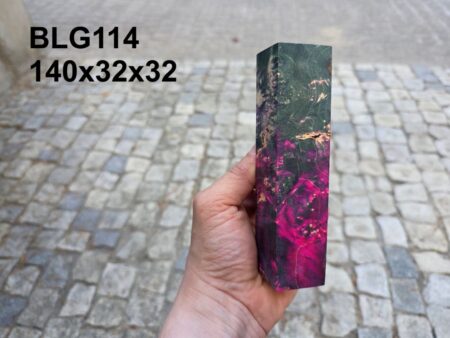 Drewno stabilizowane bloczek BLG114