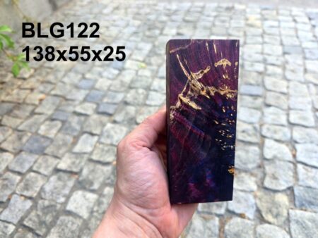 Drewno stabilizowane bloczek BLG122